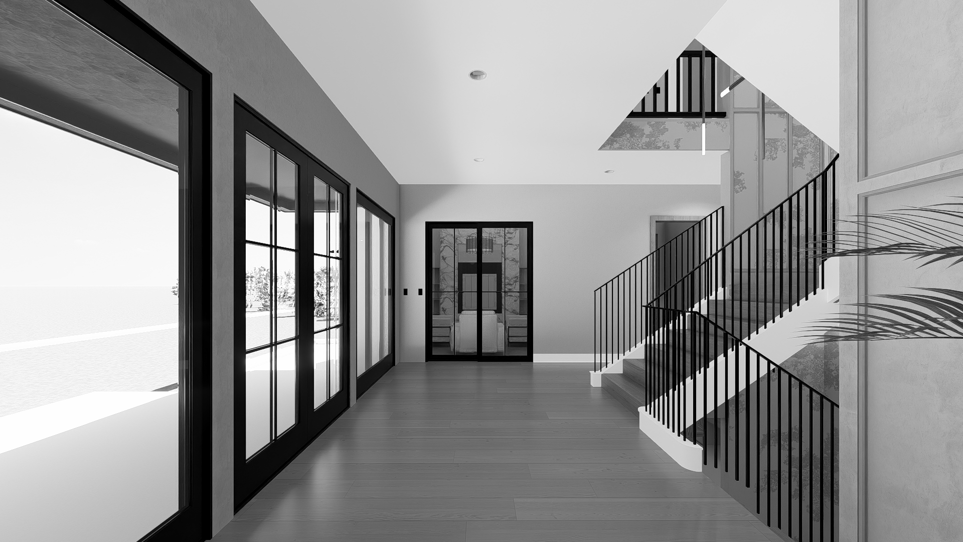 birmingham, michigan, new construction, luxury, quarton lakes, modern, contemporary, pool, downtown, open, coming soon, elegant, wolf, subzero, wood floors, kitchen, powder room, island, quartz, limestone, vaulted ceilings, loggia, bbq, 6800 square feet, paul mooney, prm custom builders, customize, family, safe, neighborhood