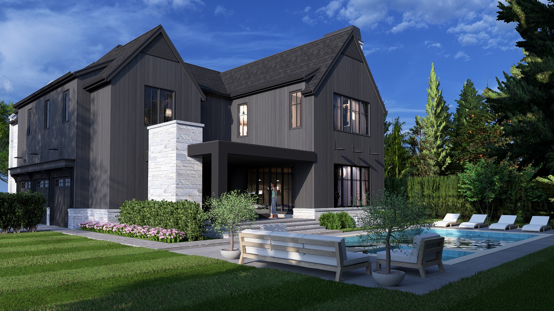 1321 Suffield Exterior Back